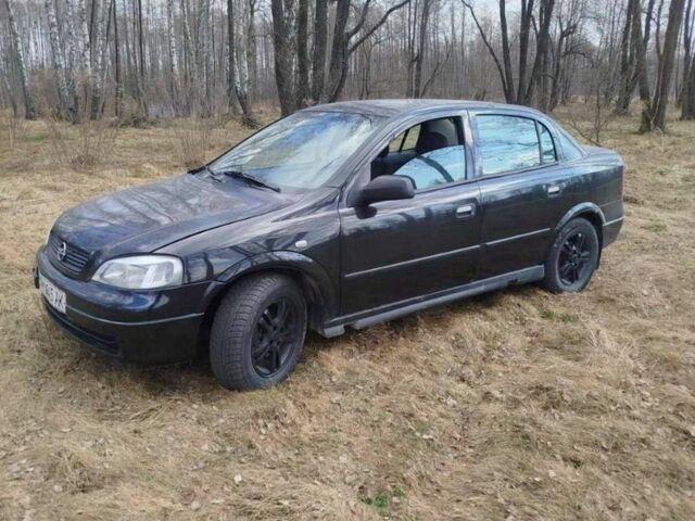 Черный Опель Астра, объемом двигателя 6 л и пробегом 200 тыс. км за 1800 $, фото 1 на Automoto.ua
