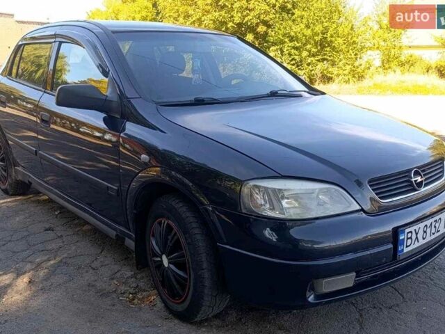 Чорний Опель Астра, об'ємом двигуна 1.4 л та пробігом 283 тис. км за 2750 $, фото 1 на Automoto.ua