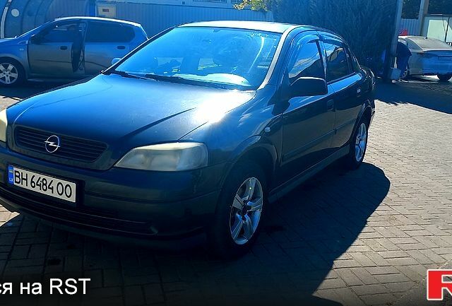 Чорний Опель Астра, об'ємом двигуна 1.4 л та пробігом 290 тис. км за 4300 $, фото 1 на Automoto.ua