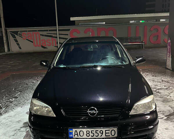 Чорний Опель Астра, об'ємом двигуна 1.4 л та пробігом 338 тис. км за 2300 $, фото 1 на Automoto.ua