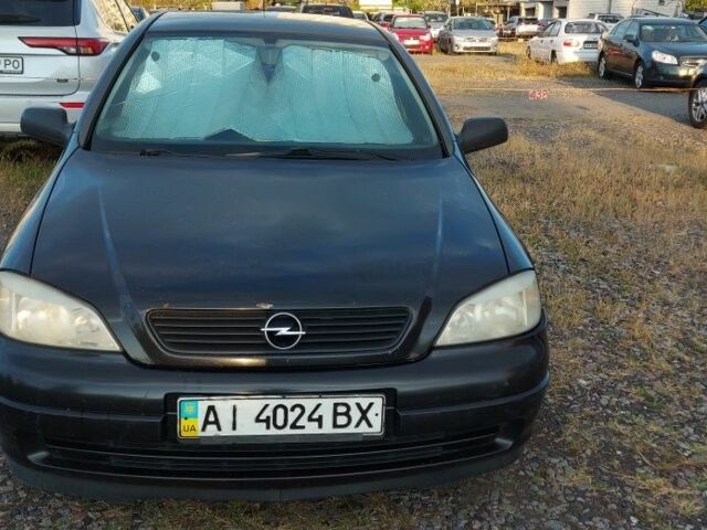 Чорний Опель Астра, об'ємом двигуна 1.4 л та пробігом 300 тис. км за 1210 $, фото 1 на Automoto.ua