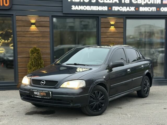 Чорний Опель Астра, об'ємом двигуна 1.4 л та пробігом 102 тис. км за 3600 $, фото 1 на Automoto.ua