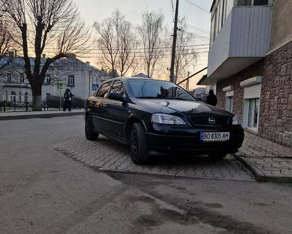Чорний Опель Астра, об'ємом двигуна 1.4 л та пробігом 89 тис. км за 4500 $, фото 1 на Automoto.ua