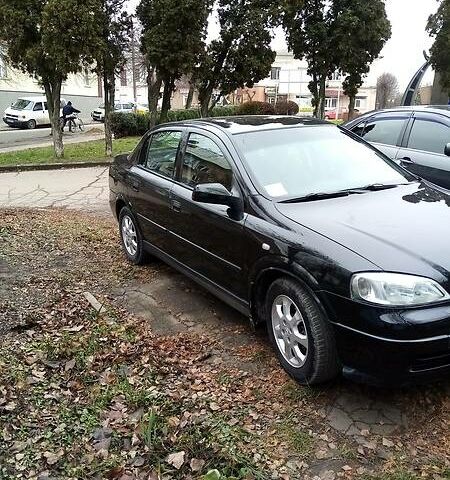 Чорний Опель Астра, об'ємом двигуна 1.4 л та пробігом 155 тис. км за 3700 $, фото 1 на Automoto.ua