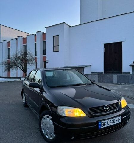 Чорний Опель Астра, об'ємом двигуна 1.6 л та пробігом 136 тис. км за 4500 $, фото 1 на Automoto.ua