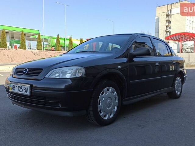 Чорний Опель Астра, об'ємом двигуна 1.4 л та пробігом 148 тис. км за 4500 $, фото 1 на Automoto.ua