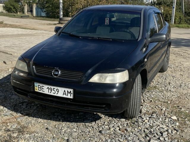 Чорний Опель Астра, об'ємом двигуна 1.6 л та пробігом 232 тис. км за 2008 $, фото 1 на Automoto.ua