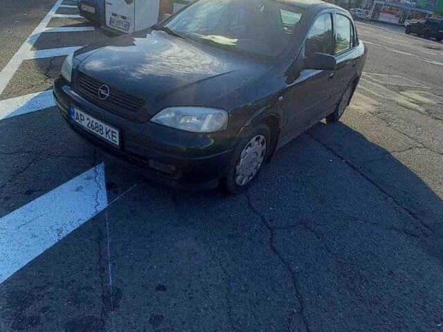 Черный Опель Астра, объемом двигателя 1.4 л и пробегом 169 тыс. км за 4650 $, фото 1 на Automoto.ua