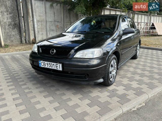Чорний Опель Астра, об'ємом двигуна 1.36 л та пробігом 265 тис. км за 2999 $, фото 1 на Automoto.ua