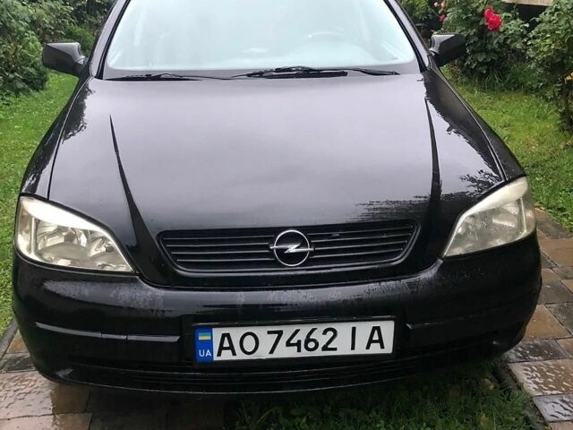 Чорний Опель Астра, об'ємом двигуна 1.6 л та пробігом 290 тис. км за 4000 $, фото 1 на Automoto.ua