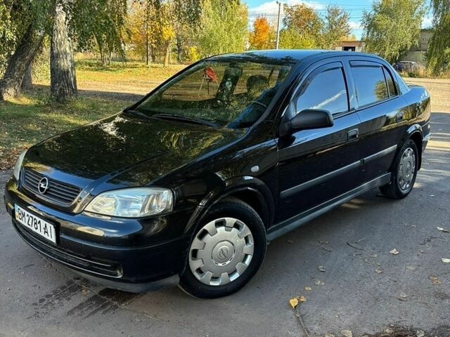 Чорний Опель Астра, об'ємом двигуна 1.39 л та пробігом 275 тис. км за 3200 $, фото 1 на Automoto.ua