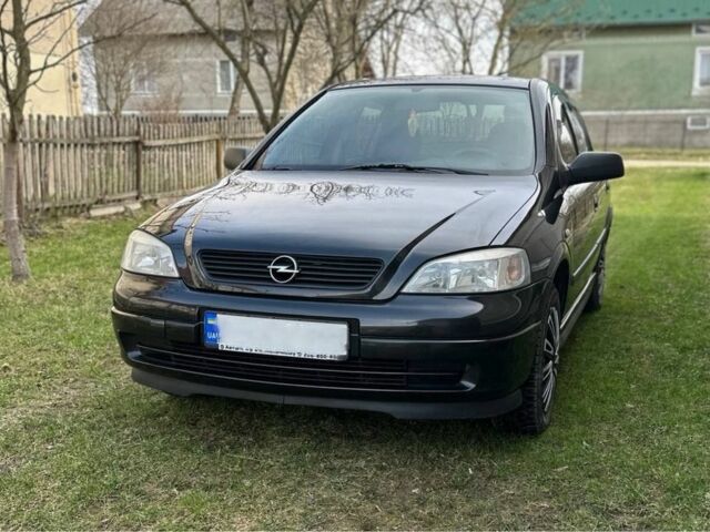 Чорний Опель Астра, об'ємом двигуна 1.4 л та пробігом 175 тис. км за 2679 $, фото 1 на Automoto.ua