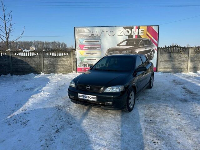 Чорний Опель Астра, об'ємом двигуна 1.6 л та пробігом 183 тис. км за 3799 $, фото 1 на Automoto.ua