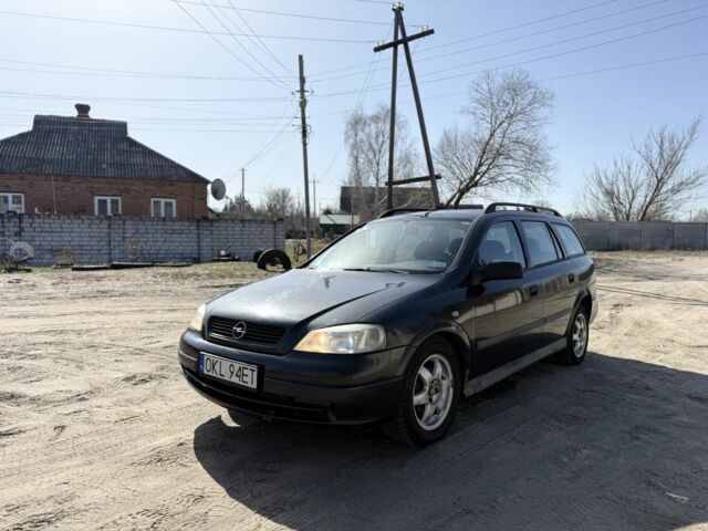 Чорний Опель Астра, об'ємом двигуна 1.6 л та пробігом 300 тис. км за 1250 $, фото 1 на Automoto.ua