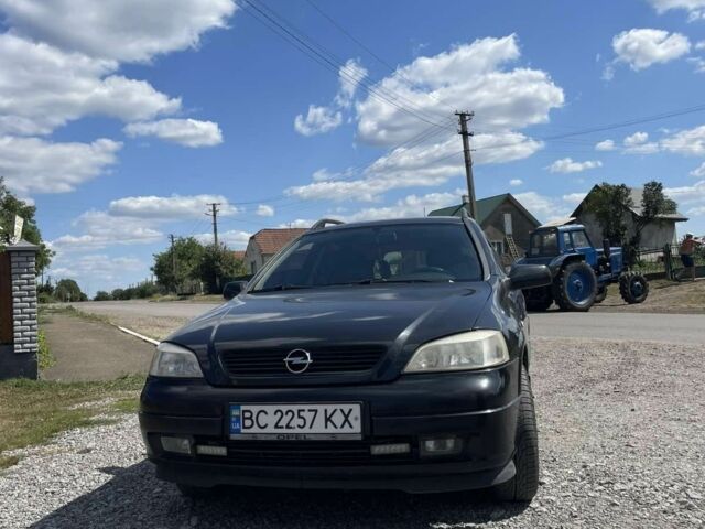 Чорний Опель Астра, об'ємом двигуна 1.6 л та пробігом 260 тис. км за 3196 $, фото 1 на Automoto.ua
