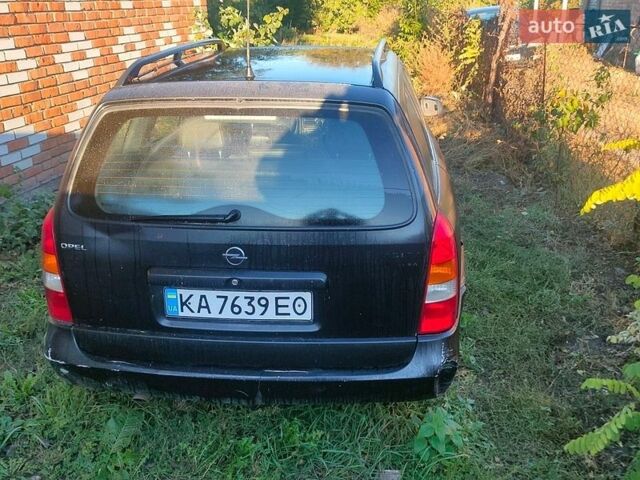 Чорний Опель Астра, об'ємом двигуна 2 л та пробігом 180 тис. км за 1000 $, фото 1 на Automoto.ua
