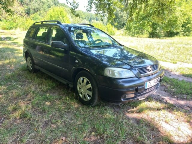 Чорний Опель Астра, об'ємом двигуна 0 л та пробігом 313 тис. км за 1600 $, фото 1 на Automoto.ua