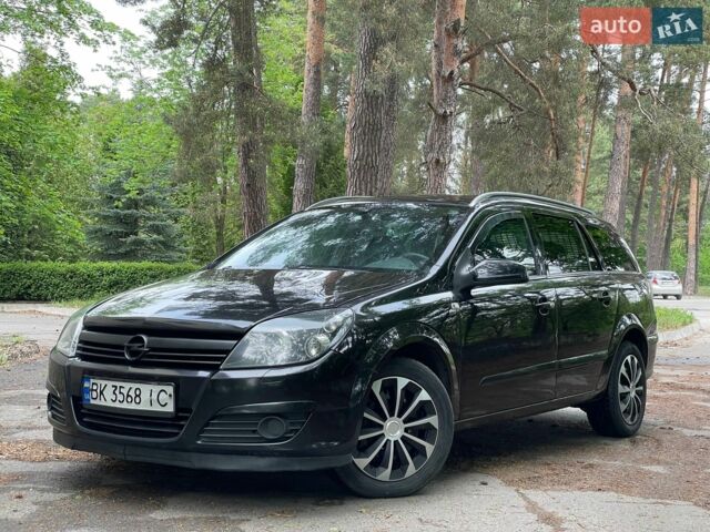 Черный Опель Астра, объемом двигателя 1.91 л и пробегом 225 тыс. км за 3700 $, фото 1 на Automoto.ua