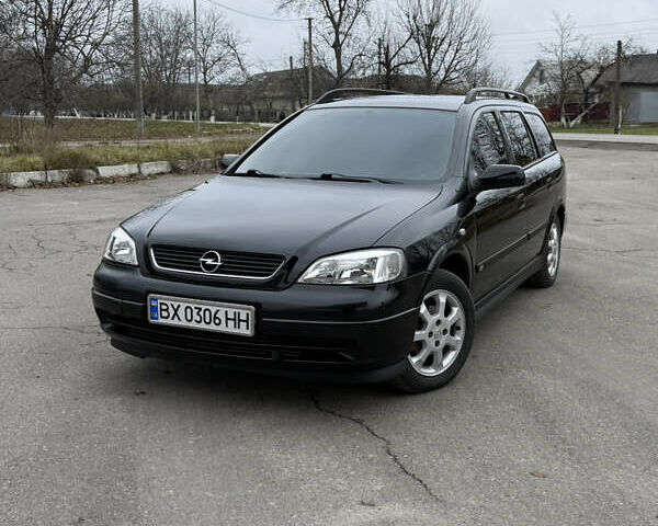 Чорний Опель Астра, об'ємом двигуна 1.6 л та пробігом 290 тис. км за 3500 $, фото 1 на Automoto.ua