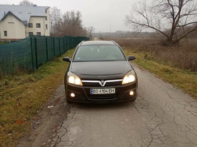 Черный Опель Астра, объемом двигателя 1.8 л и пробегом 198 тыс. км за 4750 $, фото 1 на Automoto.ua