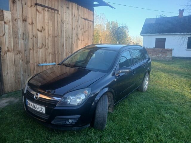 Черный Опель Астра, объемом двигателя 1.9 л и пробегом 320 тыс. км за 4200 $, фото 1 на Automoto.ua