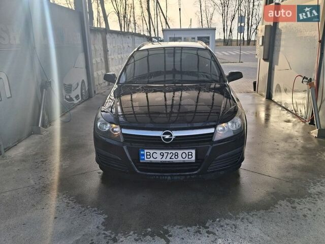 Черный Опель Астра, объемом двигателя 1.6 л и пробегом 298 тыс. км за 4150 $, фото 1 на Automoto.ua