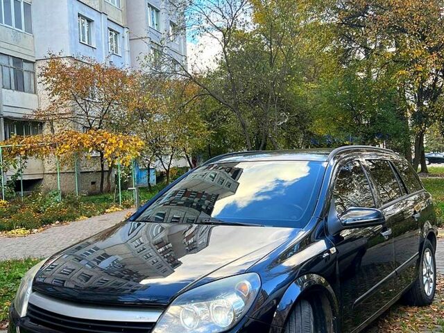 Черный Опель Астра, объемом двигателя 1.9 л и пробегом 230 тыс. км за 5400 $, фото 1 на Automoto.ua