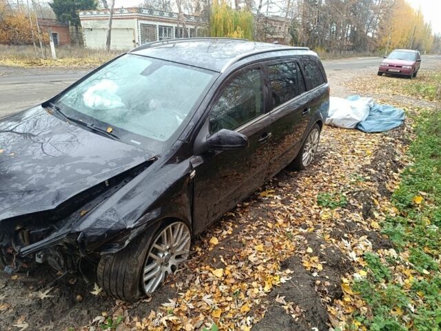 Черный Опель Астра, объемом двигателя 1.9 л и пробегом 240 тыс. км за 2600 $, фото 1 на Automoto.ua