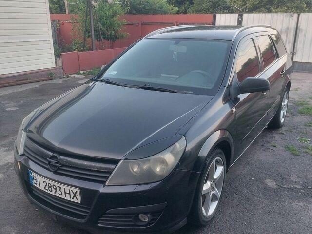 Черный Опель Астра, объемом двигателя 1.91 л и пробегом 312 тыс. км за 4500 $, фото 1 на Automoto.ua