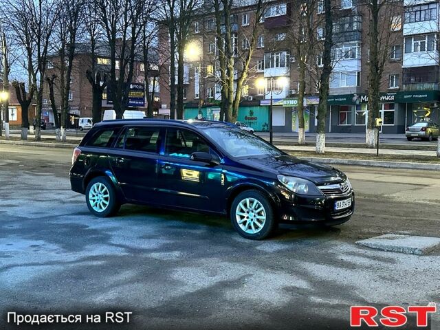 Черный Опель Астра, объемом двигателя 1.9 л и пробегом 223 тыс. км за 5800 $, фото 1 на Automoto.ua