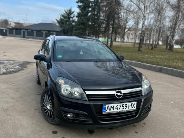 Чорний Опель Астра, об'ємом двигуна 1.6 л та пробігом 223 тис. км за 5350 $, фото 1 на Automoto.ua