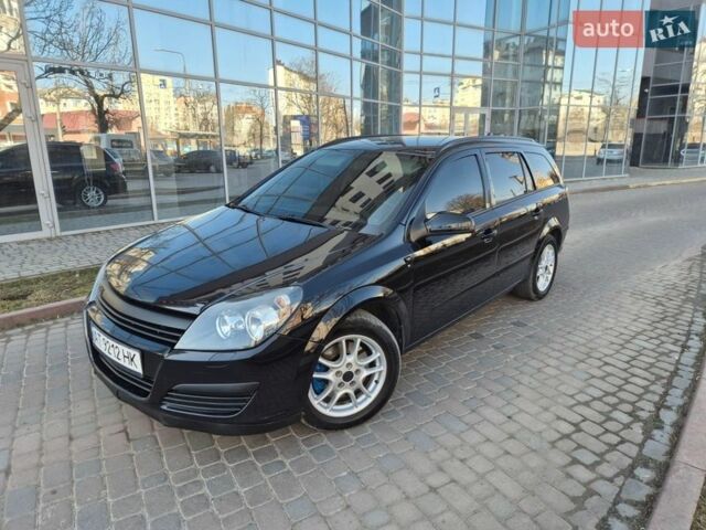 Черный Опель Астра, объемом двигателя 1.9 л и пробегом 236 тыс. км за 5600 $, фото 1 на Automoto.ua