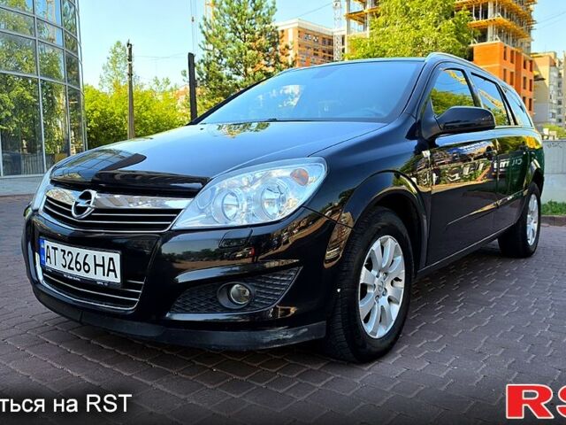 Черный Опель Астра, объемом двигателя 1.6 л и пробегом 317 тыс. км за 4400 $, фото 1 на Automoto.ua