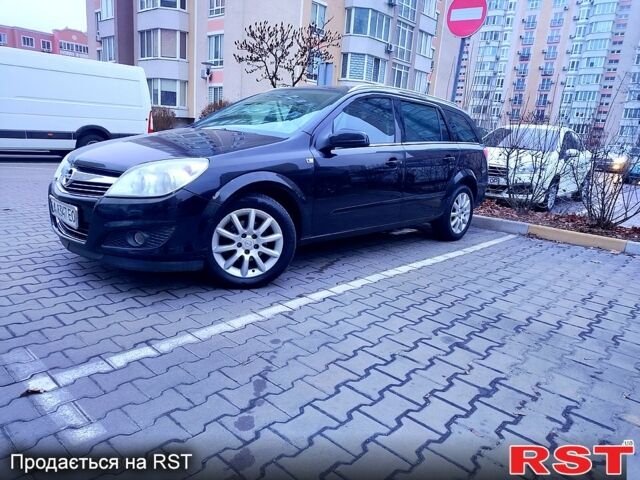 Черный Опель Астра, объемом двигателя 1.6 л и пробегом 282 тыс. км за 4950 $, фото 1 на Automoto.ua