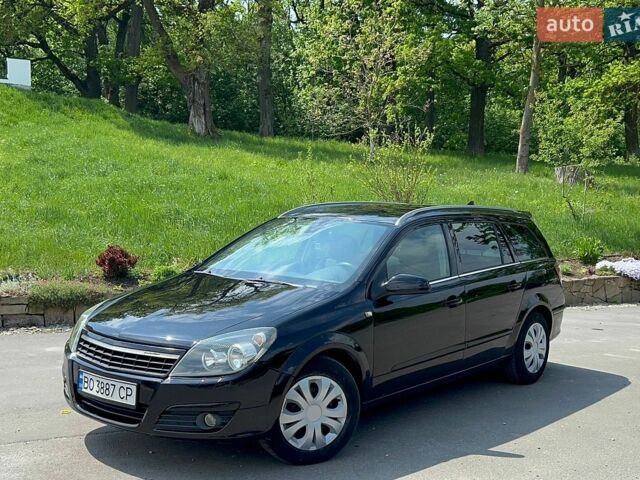 Черный Опель Астра, объемом двигателя 1.6 л и пробегом 233 тыс. км за 4700 $, фото 1 на Automoto.ua