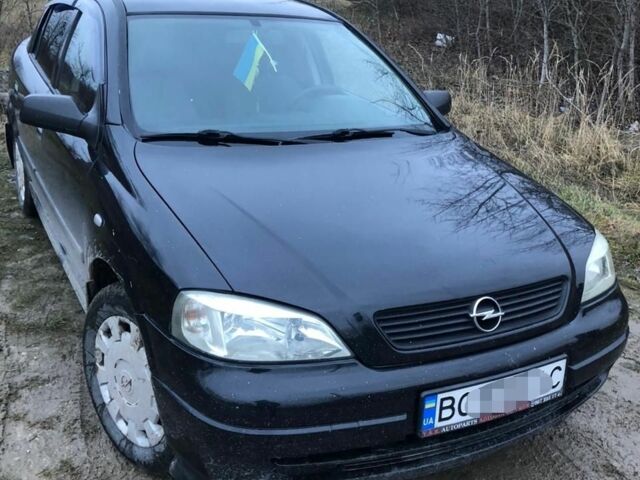 Черный Опель Астра, объемом двигателя 0 л и пробегом 164 тыс. км за 3200 $, фото 1 на Automoto.ua
