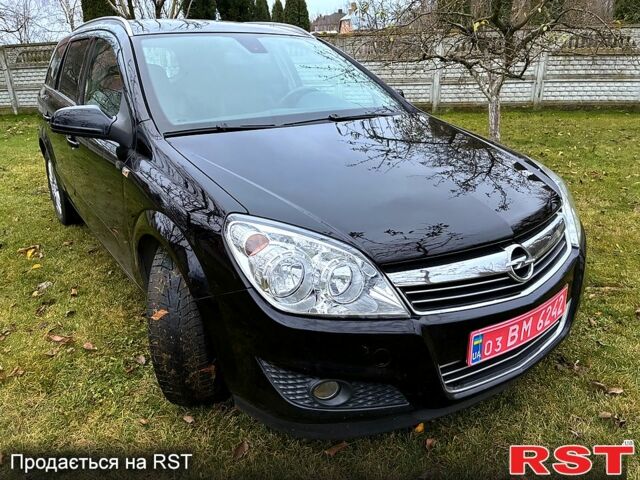 Черный Опель Астра, объемом двигателя 1.6 л и пробегом 218 тыс. км за 5500 $, фото 1 на Automoto.ua