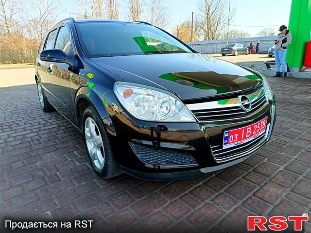 Черный Опель Астра, объемом двигателя 1.8 л и пробегом 233 тыс. км за 5200 $, фото 1 на Automoto.ua