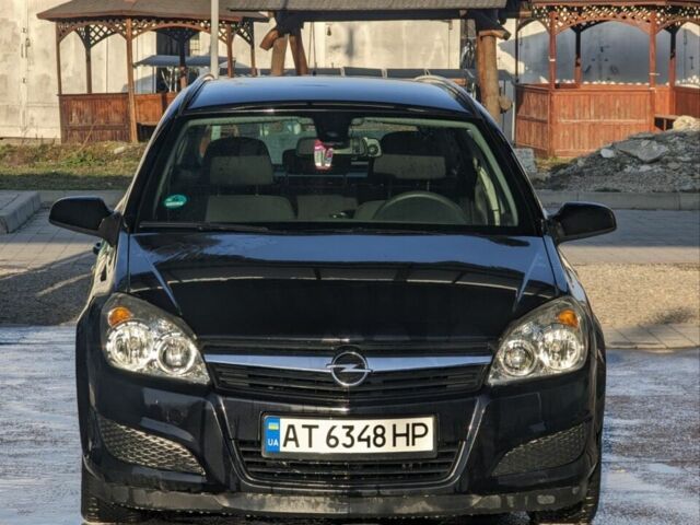 Черный Опель Астра, объемом двигателя 1.9 л и пробегом 216 тыс. км за 5750 $, фото 1 на Automoto.ua