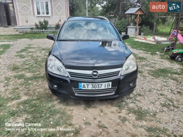 Черный Опель Астра, объемом двигателя 1.25 л и пробегом 330 тыс. км за 4900 $, фото 1 на Automoto.ua