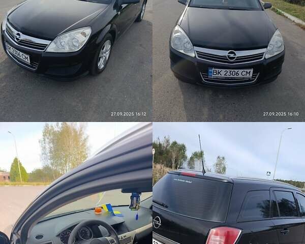 Черный Опель Астра, объемом двигателя 1.6 л и пробегом 250 тыс. км за 5200 $, фото 1 на Automoto.ua
