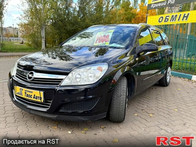Черный Опель Астра, объемом двигателя 1.6 л и пробегом 223 тыс. км за 5950 $, фото 1 на Automoto.ua