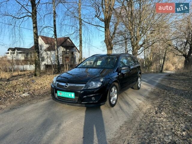 Черный Опель Астра, объемом двигателя 1.7 л и пробегом 182 тыс. км за 6250 $, фото 1 на Automoto.ua