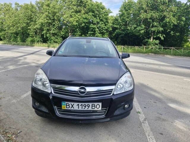 Черный Опель Астра, объемом двигателя 1.7 л и пробегом 221 тыс. км за 4500 $, фото 1 на Automoto.ua