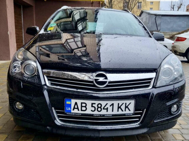 Черный Опель Астра, объемом двигателя 1.6 л и пробегом 177 тыс. км за 5500 $, фото 1 на Automoto.ua
