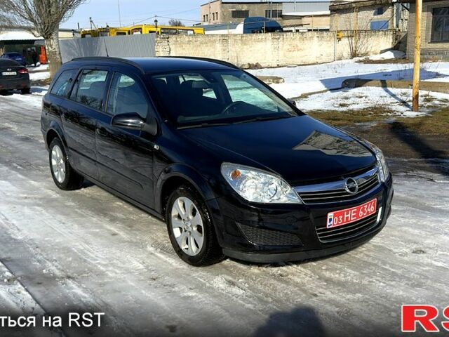 Черный Опель Астра, объемом двигателя 1.6 л и пробегом 230 тыс. км за 5800 $, фото 1 на Automoto.ua