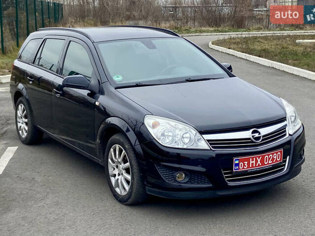 Черный Опель Астра, объемом двигателя 1.8 л и пробегом 200 тыс. км за 6999 $, фото 1 на Automoto.ua