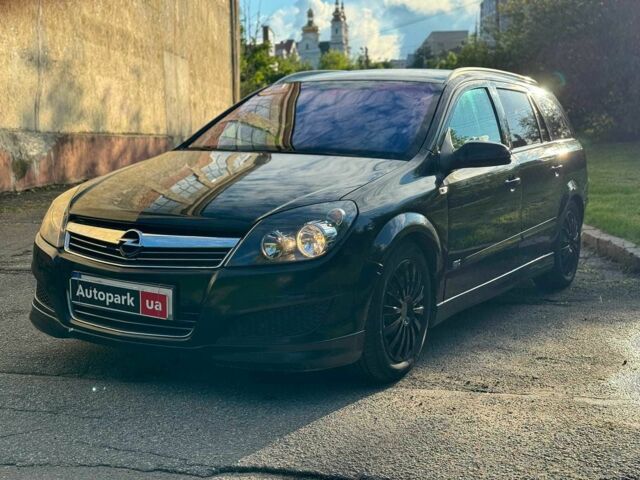 Черный Опель Астра, объемом двигателя 1.6 л и пробегом 219 тыс. км за 4790 $, фото 1 на Automoto.ua