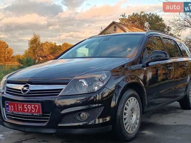Черный Опель Астра, объемом двигателя 1.6 л и пробегом 210 тыс. км за 4850 $, фото 1 на Automoto.ua