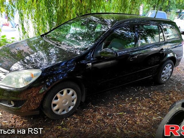 Черный Опель Астра, объемом двигателя 1.7 л и пробегом 222 тыс. км за 5700 $, фото 1 на Automoto.ua